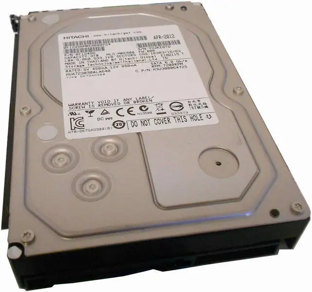 Main image of Nexsan E-Series E18 3TB 7.2K 3.5" SATA Hard Drive 0F12456 W/ Tray DP18-SP3000G