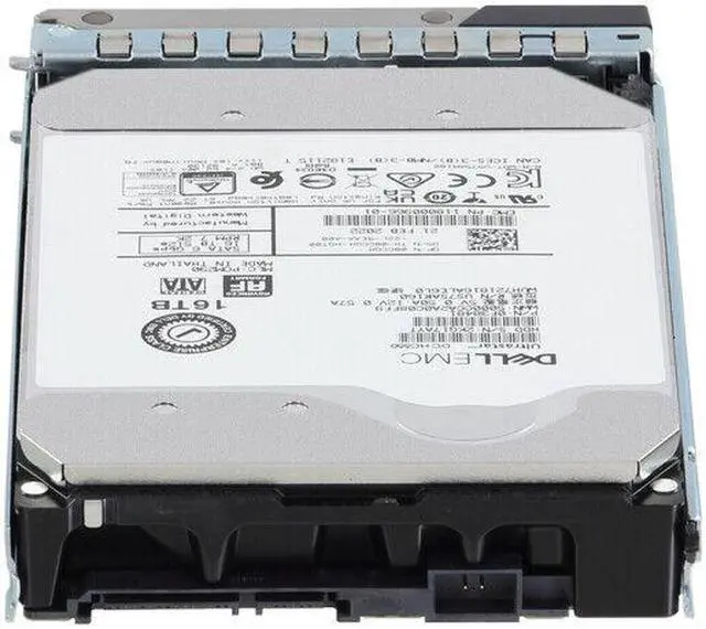 Alt view image 4 of 5 - Dell 16TB 7.2K 6Gbps SATA 3.5 HDD 512e (WUH721816ALE6L0)