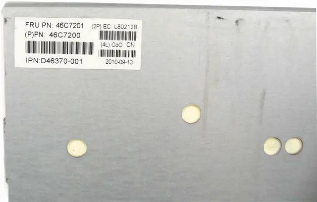 Alt view image 5 of 5 - IBM HS21 BLADE SERVER 8853G4U 4 CORE WITH 2X CPU AND 46C7200 46C7201 32GB RAM