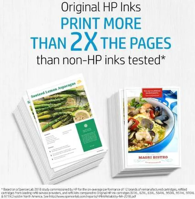 Alt view image 6 of 7 - HP 63XL High Yield Black Original Ink Cartridge, ~430 pages, F6U64AN#140