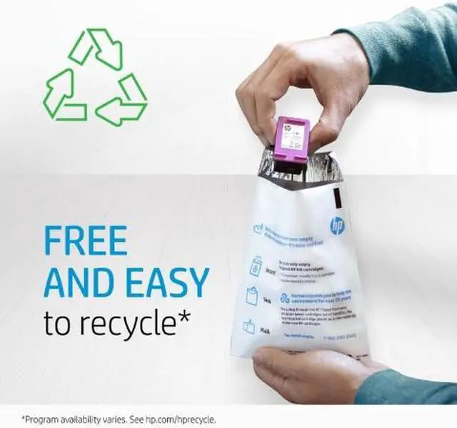 Alt view image 7 of 7 - HP 63XL High Yield Black Original Ink Cartridge, ~430 pages, F6U64AN#140