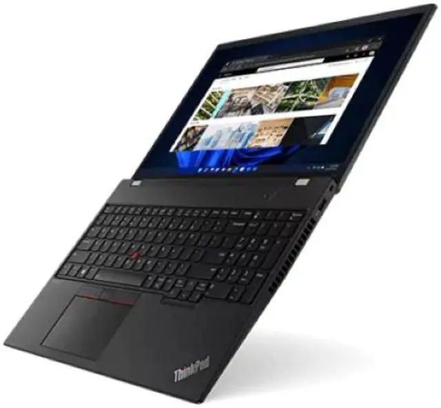 Alt view image 3 of 7 - Lenovo ThinkPad T16 Gen 1 16" WUXGA i7-1260P 40GB 1TB SSD Cam FPR Win11 Pro
