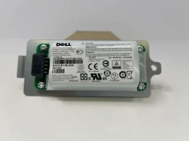 Main image of K4PPV,0KVY4F/10DXV- Dell EqualLogic Smart Battery Module PS6210 CONTROLLER