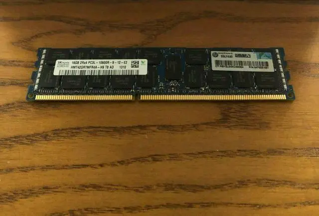 Alt view image 2 of 4 - (NOT FOR HOME PC!) 647901-B21/647653-081/664692-001-HP 16GB 2Rx4 PC3L-10600R-9 Memory Kit