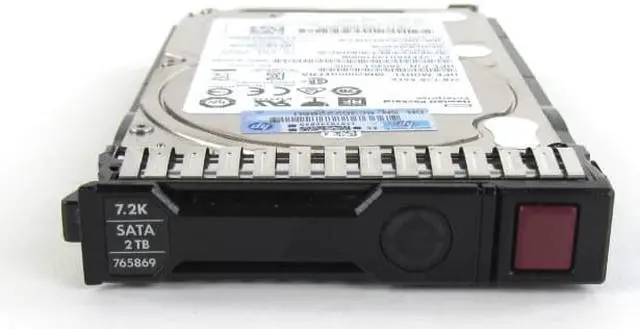 Main image of 765455-B21/765869-001- HP 2TB 7200 RPM 6Gb/s 2.5 SFF SATA MIDLINE HDD