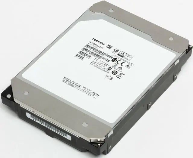 Main image of Toshiba MG08ACA16TE 3.5" (16TB, 512e, SATA) Internal Hard Drive
