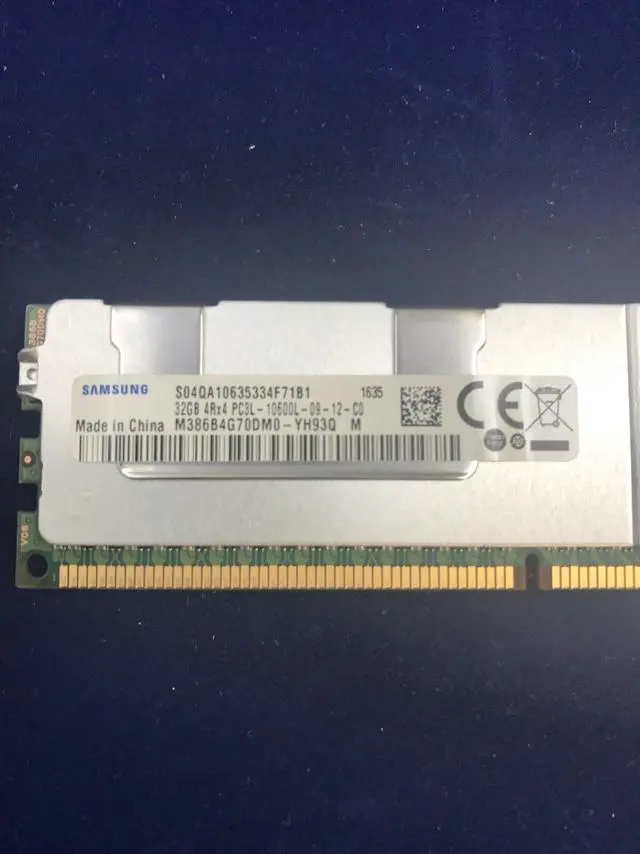 Alt view image 3 of 4 - (NOT FOR HOME PC!) HPE 32GB Memory 647903-B21 647654-081 PC3-10600 DDR3L ECC DIMM ProLiant