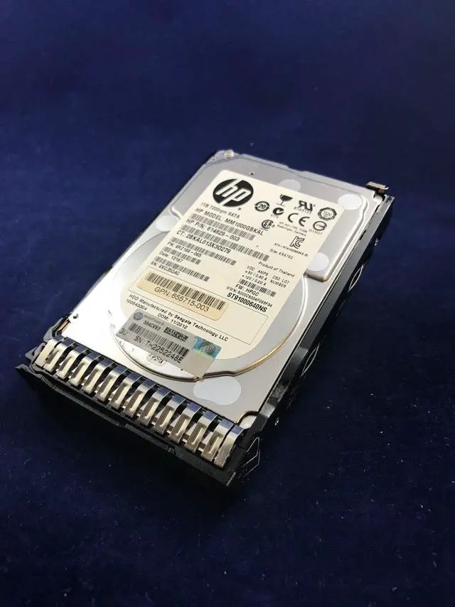 Main image of HP 1TB 2.5" Hard Drive 655710-B21 656108-001 6G SATA 7.2K SC MDL G8