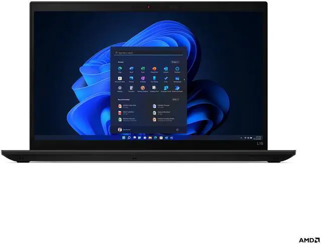 Alt view image 5 of 7 - Lenovo ThinkPad L15 Gen 3 15.6" FHD AMD Ryzen 5 PRO 5675U 16GB 256GB SSD Win10 P