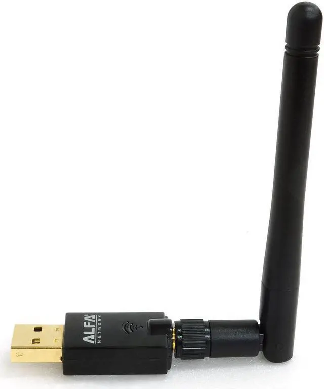 Alt view image 2 of 3 - Alfa AWUS036ACS 802.11ac high speed dual band Wi-Fi USB Adapter 2.4/5 GHz RP-SMA