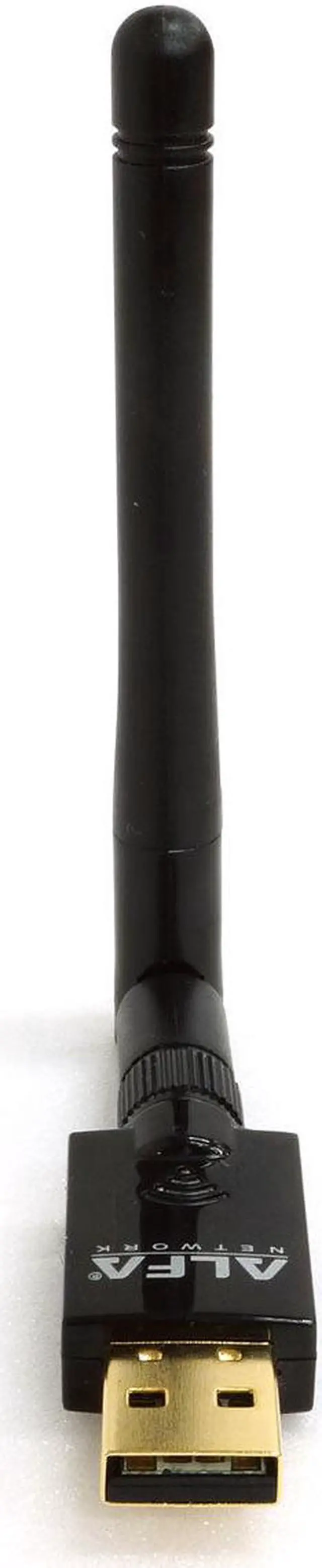 Alt view image 3 of 3 - Alfa AWUS036ACS 802.11ac high speed dual band Wi-Fi USB Adapter 2.4/5 GHz RP-SMA