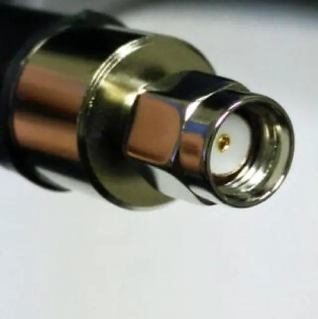 Alt view image 2 of 3 - RP-SMA coaxial Male to Female extension cable 10m CFD-400 shielding for Alfa