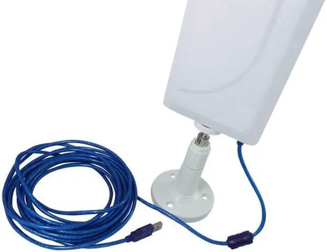 Alt view image 5 of 7 - 2000mW Indoor/Outdoor 2.4G Wi-Fi USB Adapter +10 dBi directional antenna RV/boat