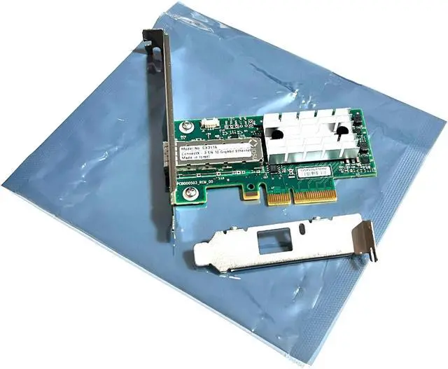 Alt view image 3 of 4 - CX311A MELLANOX CONNECTX-3 10GBE PCIE SFP+ ETHERNET CONTROLLER BOTH BRACKET