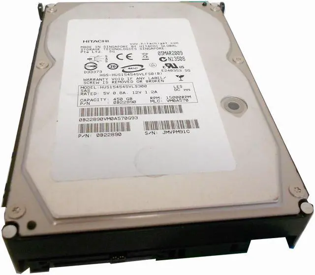 Main image of (NOT FOR HOME PC!) Nexsan E-Series E18 E18V 450GB 15K 3.5" SAS Hitachi Hard Drive 0B22890 W/ Tray