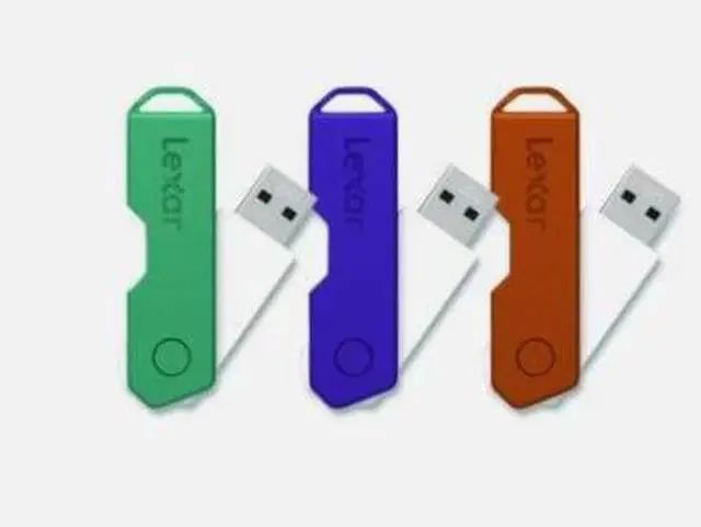 Main image of Lexar 24388082 Twist Turn2 Usb 2.0 Flash Drive, 32 Gb, Orange/purple/teal,