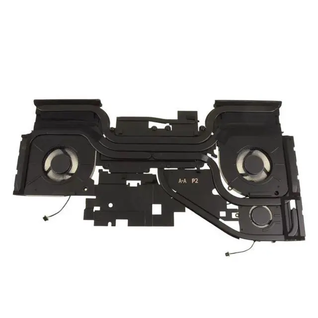 Alt view image 2 of 4 - Dell Alienware m18 R1 AMD CPU GPU Heatsink Fan Assembly Radeon JXX02
