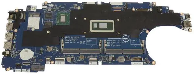 Main image of Dell Precision 3540 Motherboard Intel i7-8565U Quad-Core EDC50 LA-G902P 8K4FK