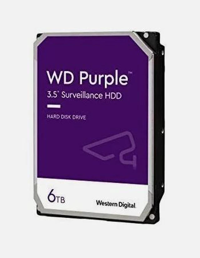 Main image of Western Digital WD64PURZ 3.5" 6TB HDD (Purple)