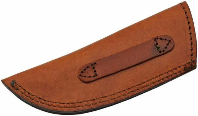 Alt view image 4 of 4 - Damascus Steel Blade Hunting Knife | 9" Overall Wood Turquoise Skinner + Sheath