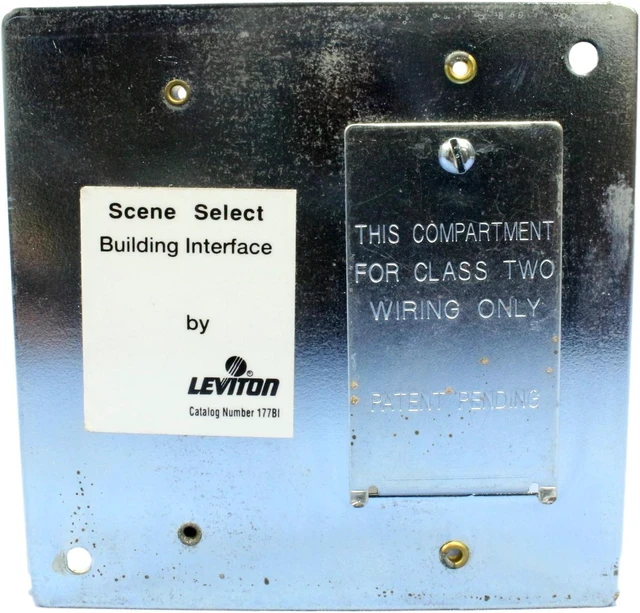 Main image of Leviton 177BI Mural Scene Select Device Contact Closure Building Interface
