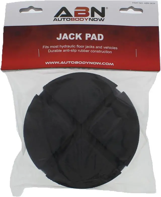 Alt view image 5 of 6 - ABN 5-½” Large Jack Pad Universal Cross Slotted Frame Rail Protector