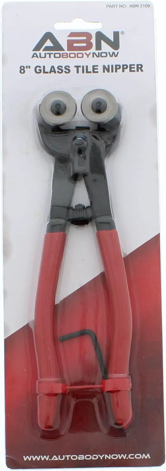 Alt view image 8 of 11 - ABN Glass Tile Nippers, Premium Carbide Cutting Wheels with Comfort Grip Handle