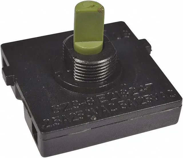 Alt view image 2 of 2 - DAYTON VE450SG Rotary Switch,Black,3 Speed