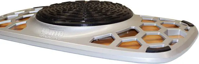 Alt view image 5 of 7 - BASE+ Standing Desk Balance Board - Balance Board Standing Desk Safe Easy to Use Non-Distracting Bamboo Aluminum Balance Boards Stay Active While Being Productive with Our balance trainer wobble board