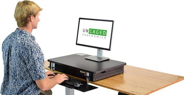 Uncaged Under-Desk Adjustable CPU Holder