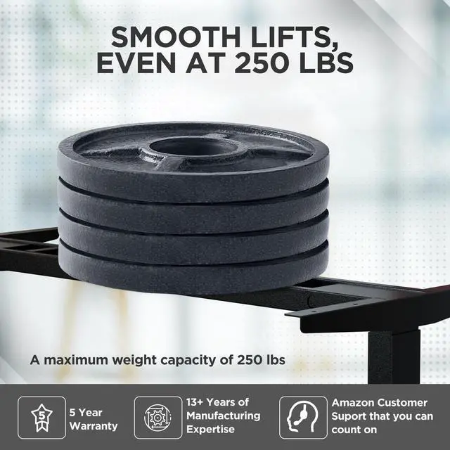 Alt view image 5 of 14 - Rise Up Standing Desk Legs  Dual Motor Standing Desk Frame with Memory Electric Standing Desk Frame Height Adjustable Table Legs for Sit Stand Desk Base Electronic Rising Desk