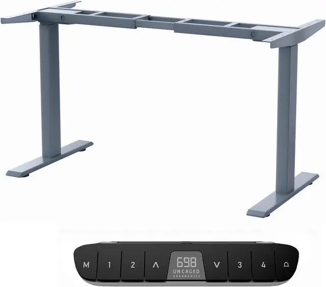Main image of Rise Up Standing Desk Legs  Dual Motor Standing Desk Frame with Memory Electric Standing Desk Frame Height Adjustable Table Legs for Sit Stand Desk Base Electronic Rising Desk
