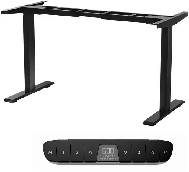 Main image of Rise Up Standing Desk Legs  Dual Motor Standing Desk Frame with Memory Electric Standing Desk Frame Height Adjustable Table Legs for Sit Stand Desk Base Electronic Rising Desk