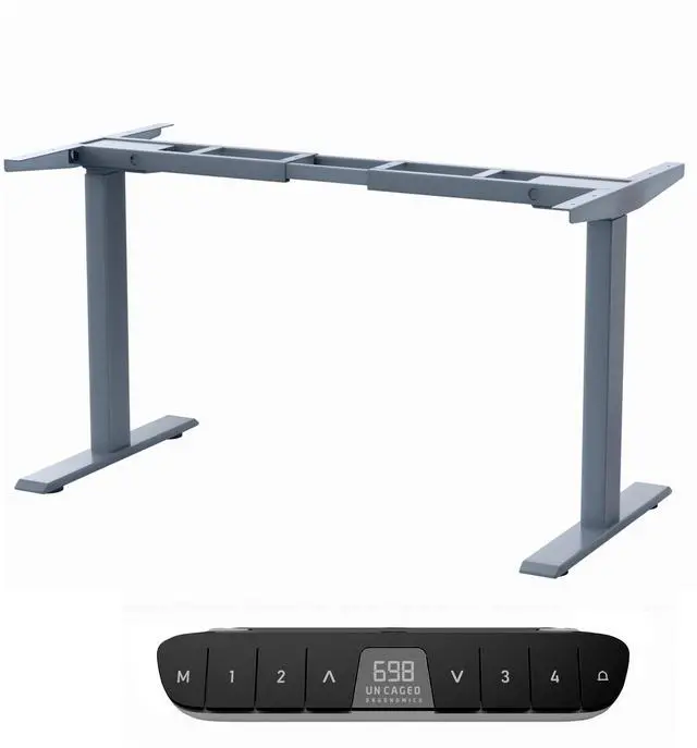 Main image of Rise Up Standing Desk Legs  Dual Motor Standing Desk Frame with Memory Electric Standing Desk Frame Height Adjustable Table Legs for Sit Stand Desk Base Electronic Rising Desk