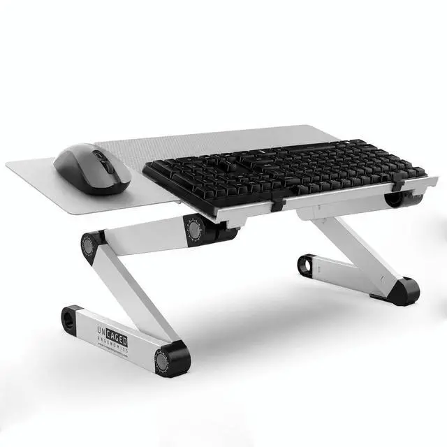 Main image of WorkEZ Adjustable Keyboard Stand - On-Desk Keyboard and Mouse Riser for Standing Work