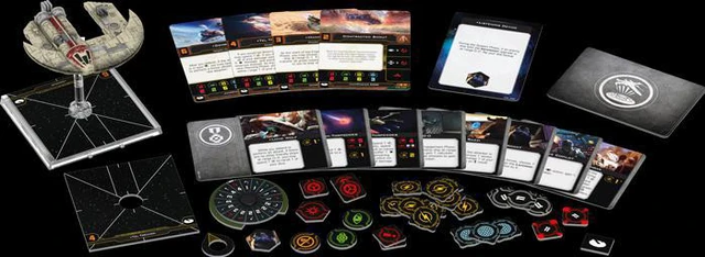 Alt view image 4 of 4 - Fantasy Flight Games Star Wars X-Wing 2.0 Scum Punishing One Expnansion SWZ51