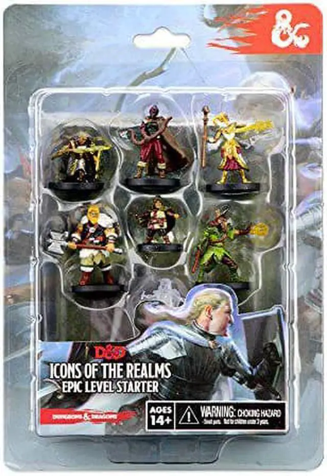Alt view image 4 of 18 - WizKids D&D Icons of The Realms Miniatures Epic Level Starter Game