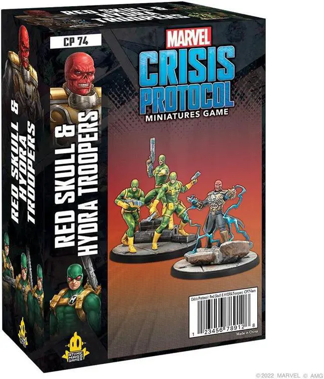 Main image of Atomic Mass Games Marvel Crisis Protocol Red Skull & Hydra Troopers AMG CP74