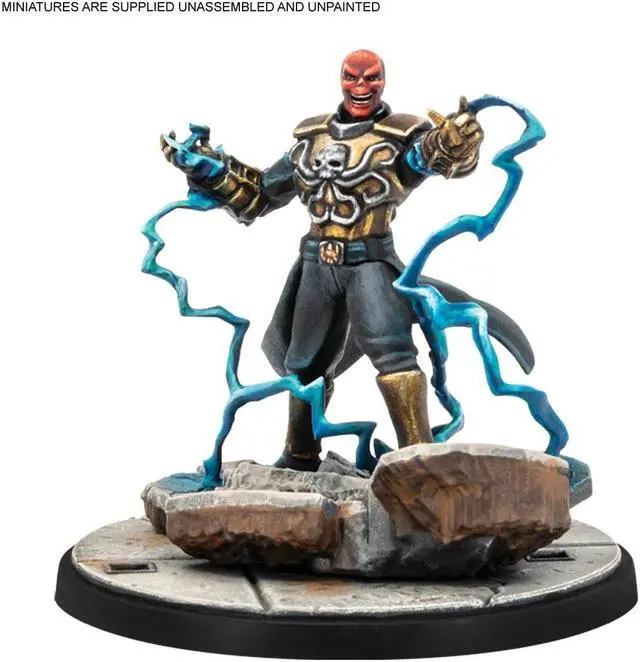 Alt view image 3 of 4 - Atomic Mass Games Marvel Crisis Protocol Red Skull & Hydra Troopers AMG CP74