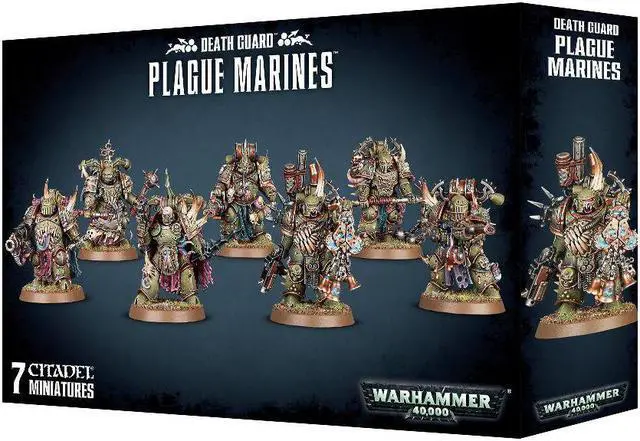 Main image of Games Workshop Warhammer 40k Death Guard Plague Marines GWS 43-55