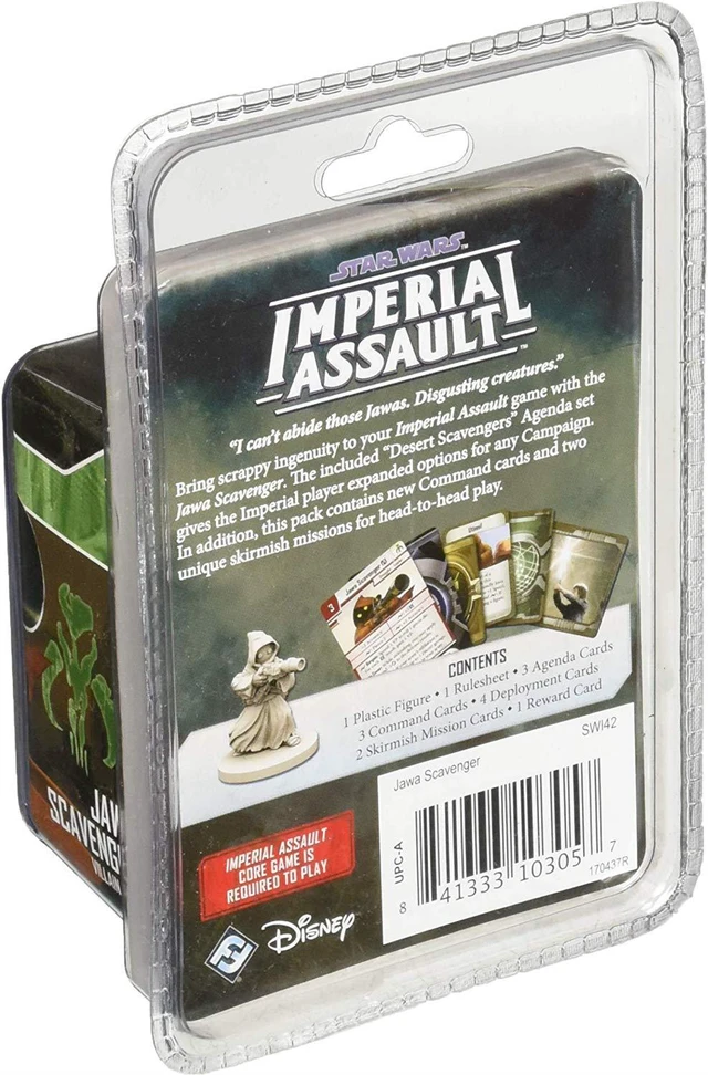 Alt view image 2 of 5 - Fantasy Flight Games Star Wars Imperial Assault Jawa Scavenger Villain SWI42