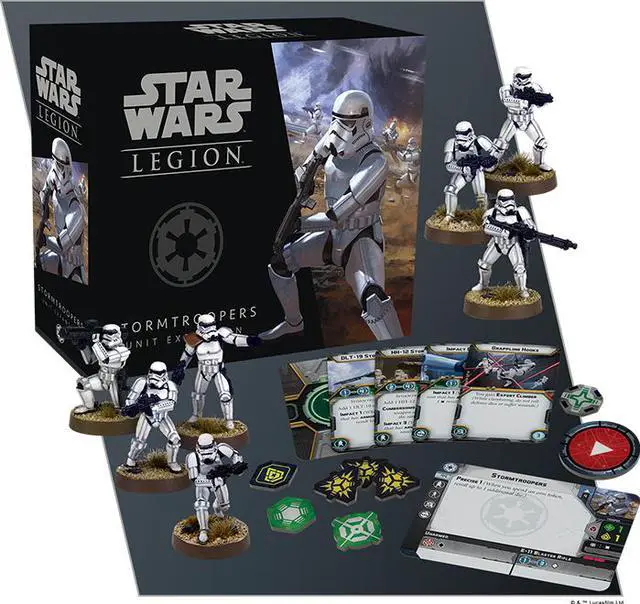 Alt view image 2 of 5 - Star Wars Legion Stormtrooper Unit Expansion SWL07 Fantasy Flight Games