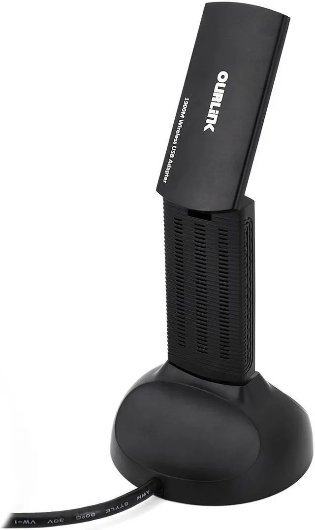 Alt view image 2 of 7 - OURLINK 1900mbps AC1900 High Gain Wireless Dual Band USB Adapter USB 3.0, 5 GHz and 2.4 GHz (1300 Mbps / 600 Mbps)