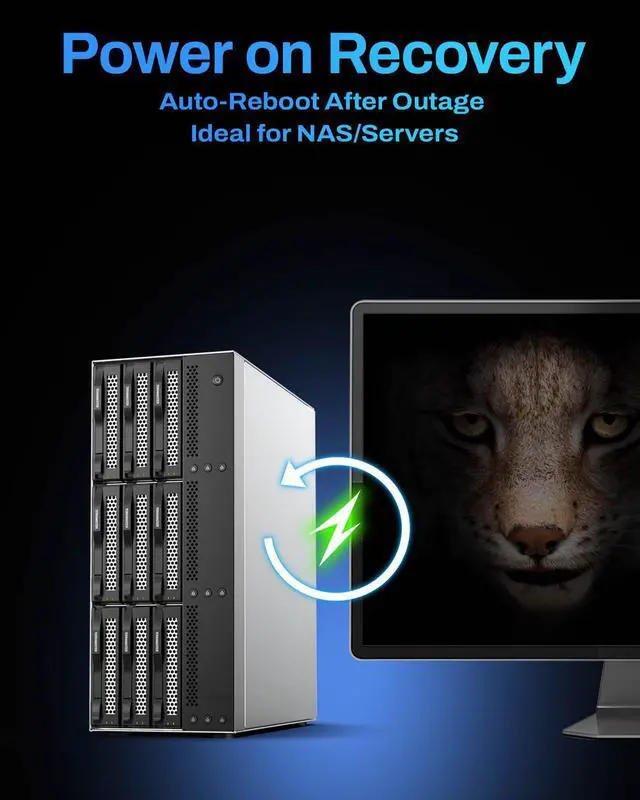 Alt view image 13 of 14 - TERRAMASTER D9-320 Hard Drive Enclosure - 9Bay USB 3.2 Gen2 10Gbps Type-C External HDD Storage Independent Power Control for Each Bay Hot Swappable Plug and Play (Diskless)