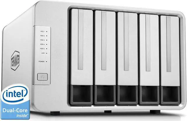 TERRAMASTER F5-221 5ベイNAS + 4GB DDR3