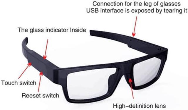 Smart Spy Sunglasses HD 1080P