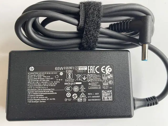 Alt view image 4 of 9 - hp 19.5v 3.33a 65w ac adapter for select hp envy models