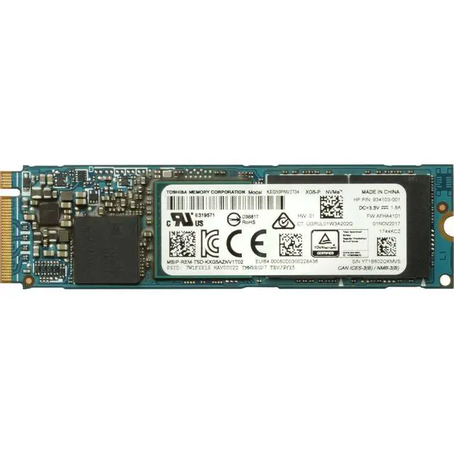Alt view image 3 of 4 - HP 4YZ36AT Z Turbo Drive Quad Pro - Solid State Drive - 512 Gb - Internal - M.2 - Promo - For Workstation Z4 G4, Z6 G4, Z8 G4