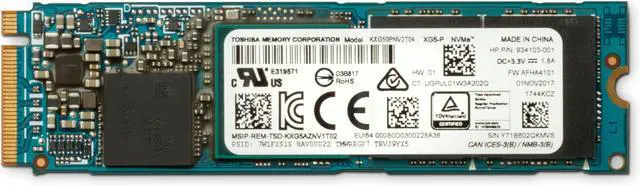 Main image of HP Z Turbo Drive Quad Pro 2TB SSD M.2 For HP Z440, Z640 Workstation - 3KP43AA