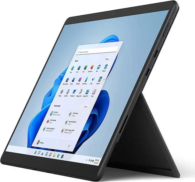 Main image of Microsoft Surface Pro 8-13" Touchscreen - Intel® Evo Platform Core i5-8GB Memory - 256GB SSD - Device Only - Graphite (Latest Model)